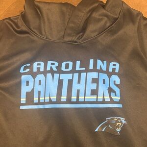 Team Apparel Black and Blue Kids Hoodie